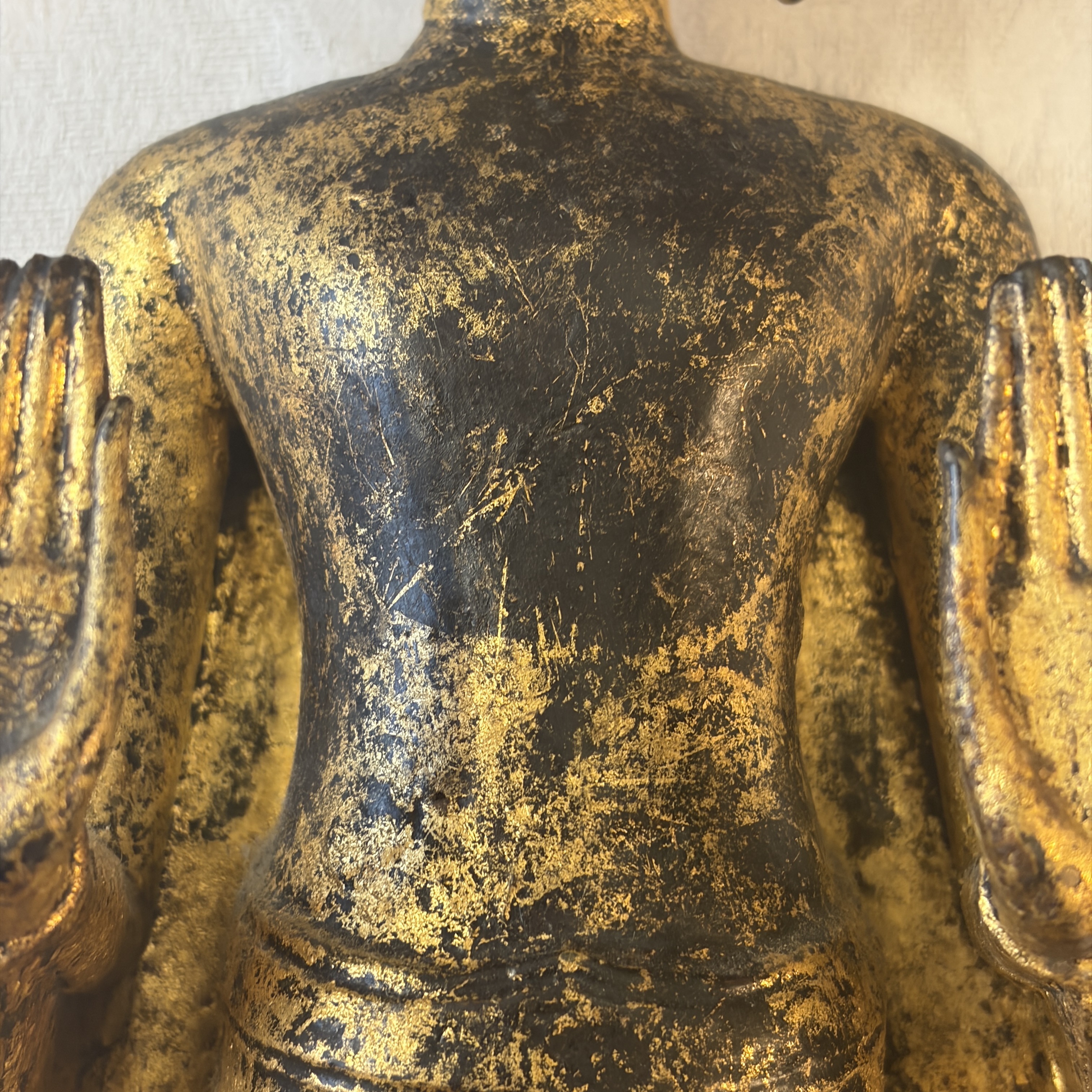 A Thai gilt-lacquered bronze Buddha — photo 6