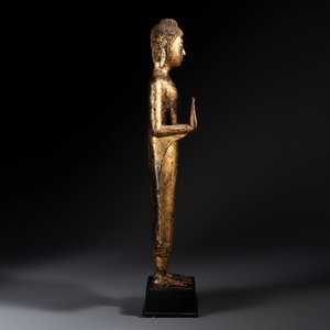 A Thai gilt-lacquered bronze Buddha — photo 5