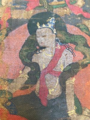 A thangka depicting Bhaisajyaguru, Tibet, 15/16th C. — 照片 5