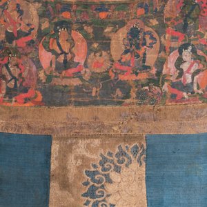 A thangka depicting Bhaisajyaguru, Tibet, 15/16th C. — 照片 5