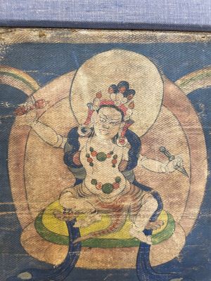 A thangka depicting Lama, Tibet, 18/19th C. — photo 2