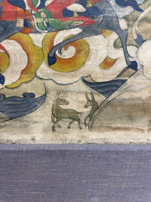 A thangka depicting Lama, Tibet, 18/19th C. — photo 21