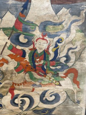 A thangka depicting Lama, Tibet, 18/19th C. — photo 9
