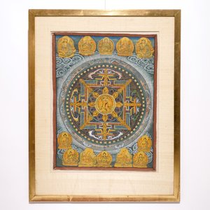 A thangka, Tibet or Nepal, 19/20th C. — 照片 2
