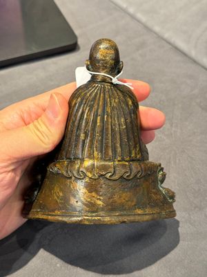 A Tibetan bronze Padmasambhava, 14th C. — photo 11
