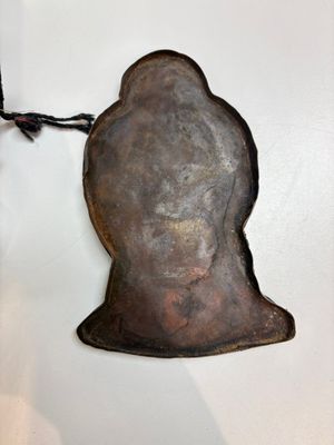 A Tibetan copper Gawu box and tsa tsa mold, 19th C. — 照片 7