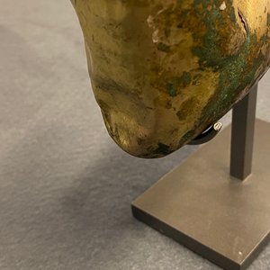 A Tibetan gilt bronze and copper alloy arm of Buddha, Ming — photo 9