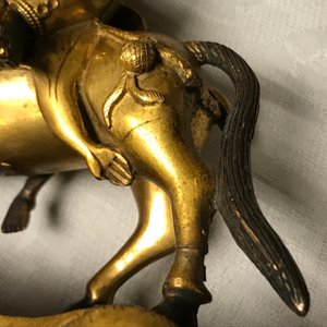 A Tibetan gilt bronze figure of Palden Lhamo, 17th C. — 照片 21