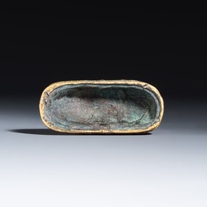 A Tibetan gilt-copper alloy group of Yogambara and Jnana Dakini — photo 7