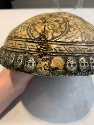 A Tibetan 'kapala' or skull-bowl, 19th C. — photo 4