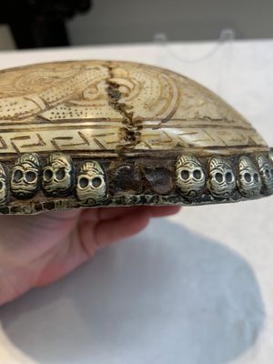 A Tibetan 'kapala' or skull-bowl, 19th C. — photo 6