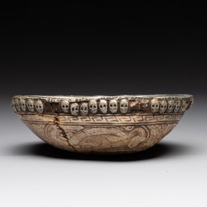A Tibetan 'kapala' or skull-bowl, 19th C. — photo 4