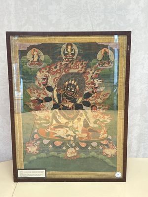 A Tibetan 'Mahakala' thangka, 19th C. — photo 2