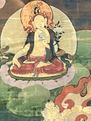 A Tibetan 'Mahakala' thangka, 19th C. — photo 7