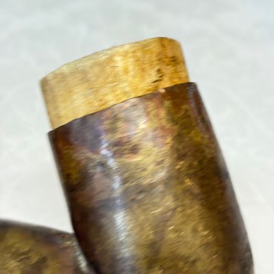 A Tibetan or Nepalese gilt-copper arm — photo 5