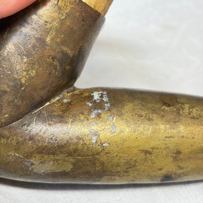 A Tibetan or Nepalese gilt-copper arm — photo 8