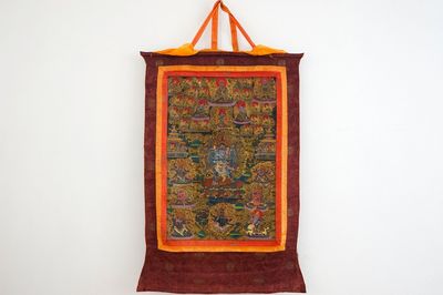 A Tibetan tangka, 18/19th C.