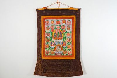 A Tibetan tangka, 18/19th C.