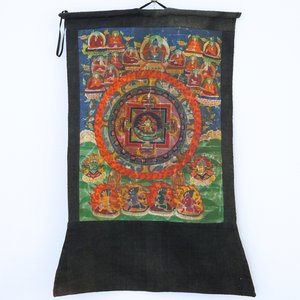 A Tibetan tangka, 19th C. — photo 1