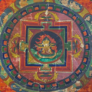 A Tibetan tangka, 19th C. — photo 2