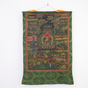 A Tibetan tangka, 19th C. — photo 1
