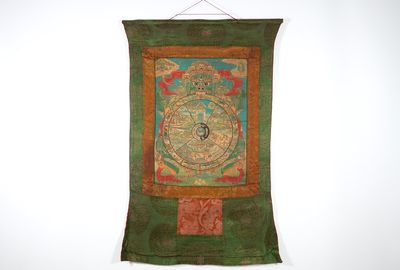 A Tibetan thangka, 19/20th C.