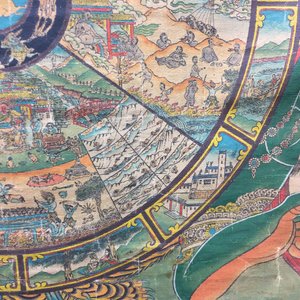 A Tibetan thangka, 19/20th C. — 照片 12
