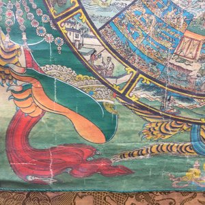 A Tibetan thangka, 19/20th C. — 照片 14