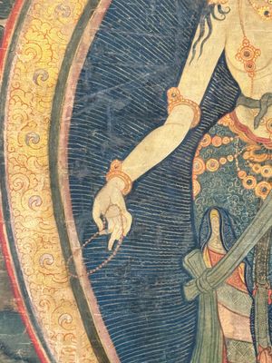 A Tibetan thangka depicting Padmapani, 19th C. — photo 11