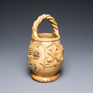 A Torhout pottery fire bowl, Willemyns workshop, dated 1821 — photo 1