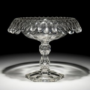 A Val Saint-Lambert crystal bowl on foot, 19th C. — 照片 1