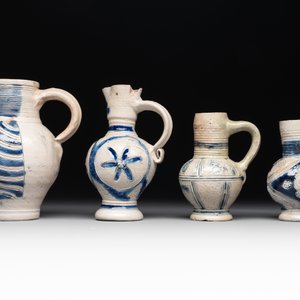 A varied collection of 10 Westerwald stoneware jugs, 17th C. and later — photo 20