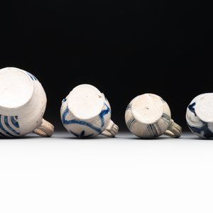 A varied collection of 10 Westerwald stoneware jugs, 17th C. and later — photo 25