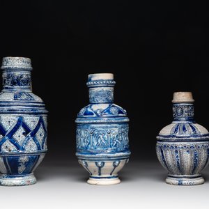 A varied collection of 10 Westerwald stoneware jugs, 17th C. and later — photo 3