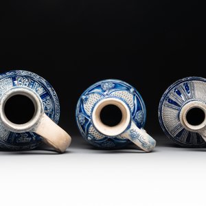 A varied collection of 10 Westerwald stoneware jugs, 17th C. and later — photo 6