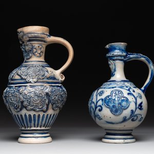 A varied collection of 10 Westerwald stoneware jugs, 17th C. and later — photo 8