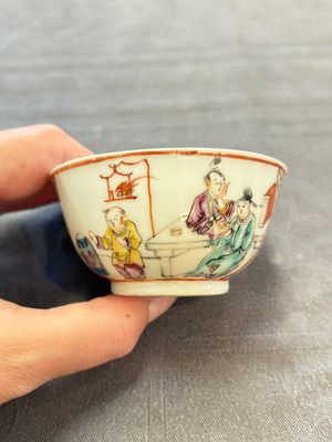 A varied collection of 11 Chinese famille rose wares, Qianlong — 照片 9