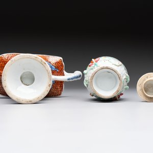 A varied collection of 11 Chinese famille rose wares, Qianlong — 照片 19