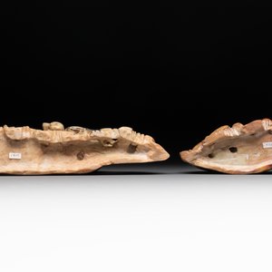 A varied collection of 11 Chinese jade and soapstone carvings, 19/20th C. — foto 19