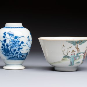 A varied collection of 11 Chinese porcelain wares, Kangxi and later — photo 11