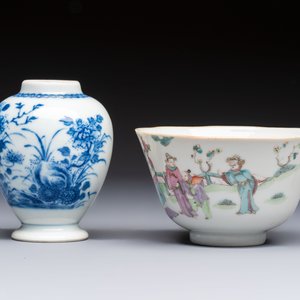 A varied collection of 11 Chinese porcelain wares, Kangxi and later — photo 9