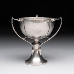 A varied collection of 12 Chinese export silver wares, 19/20th C. — photo 12