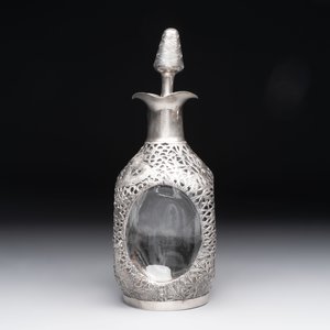 A varied collection of 12 Chinese export silver wares, 19/20th C. — photo 21