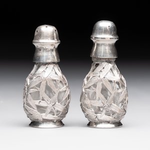 A varied collection of 12 Chinese export silver wares, 19/20th C. — photo 27
