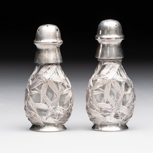 A varied collection of 12 Chinese export silver wares, 19/20th C. — photo 28