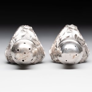 A varied collection of 12 Chinese export silver wares, 19/20th C. — photo 29