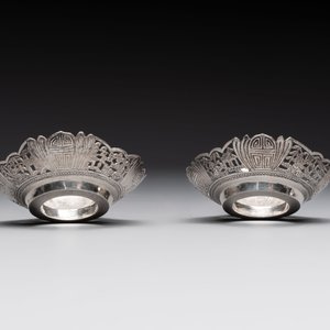 A varied collection of 12 Chinese export silver wares, 19/20th C. — photo 9