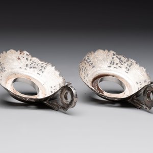 A varied collection of 12 Chinese export silver wares, 19/20th C. — photo 10