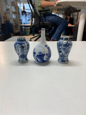 A varied collection of 13 Chinese blue and white wares, Kangxi/Qianlong — photo 11