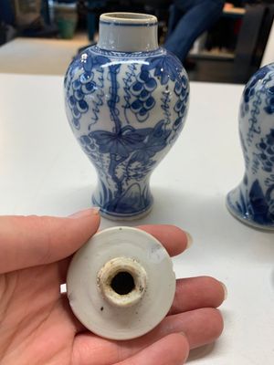 A varied collection of 13 Chinese blue and white wares, Kangxi/Qianlong — photo 21